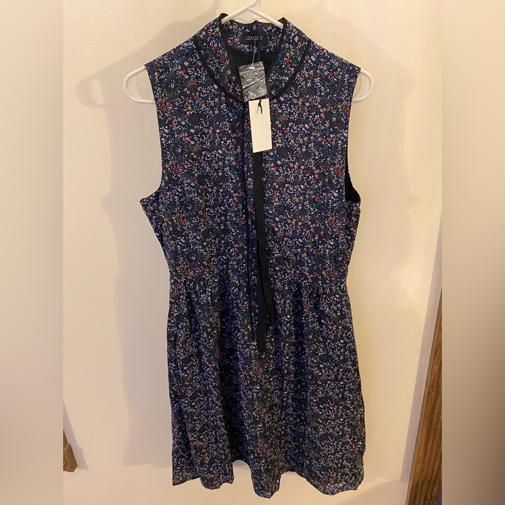 Sleeveless Floral Dress NWT